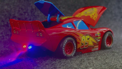 lightning mcqueen diecast with smoke